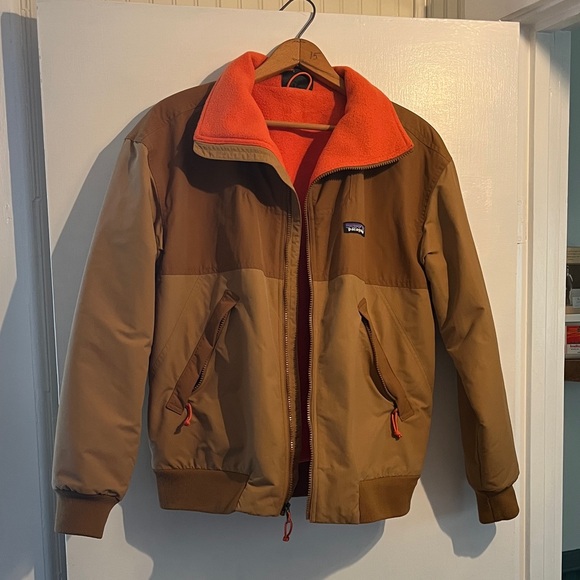 Patagonia Women’s Shelled Synchilla  Jacket sz Med - Nest Brown - Picture 6 of 6